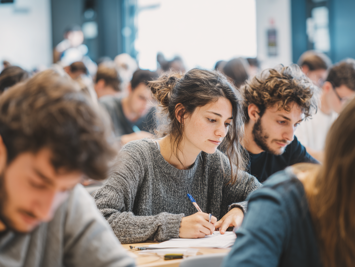 persone che discutono e condividono un piano di studio